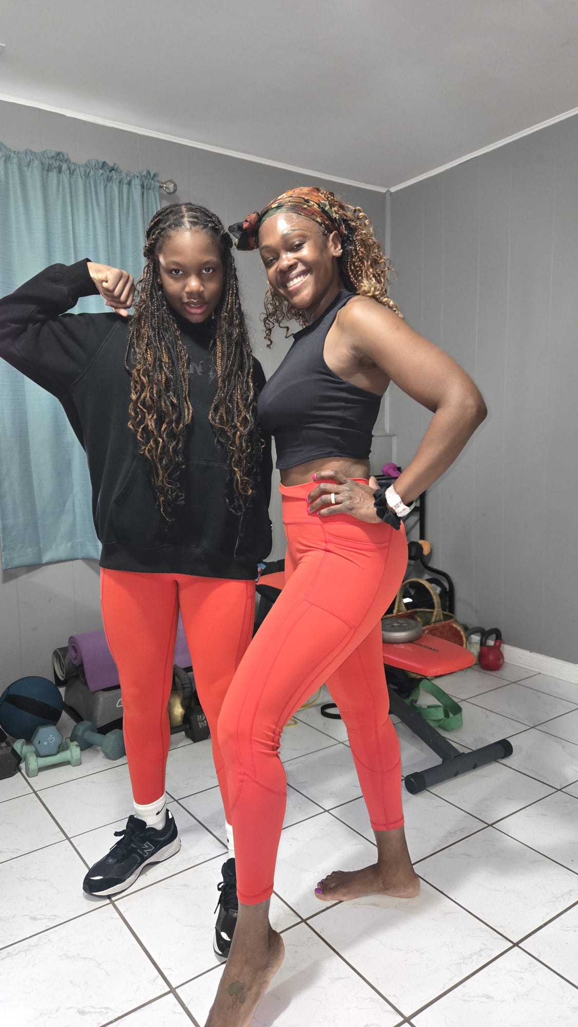 Elita red Leggings