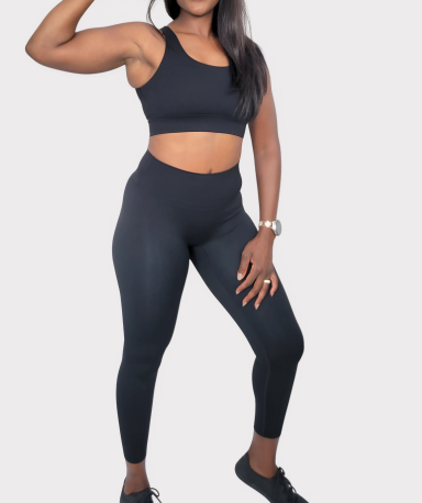 Elita Black Gym/Yoga Suit