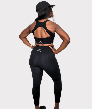 Elita Black Gym/Yoga Suit