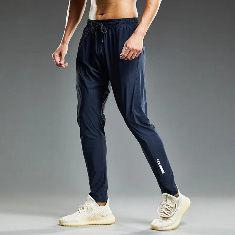 LEG3ND Mens Performance Joggers 2 Pack Stretch Mens Workout Pants Yoga Pants  for Men Black/Grey Heather Medium