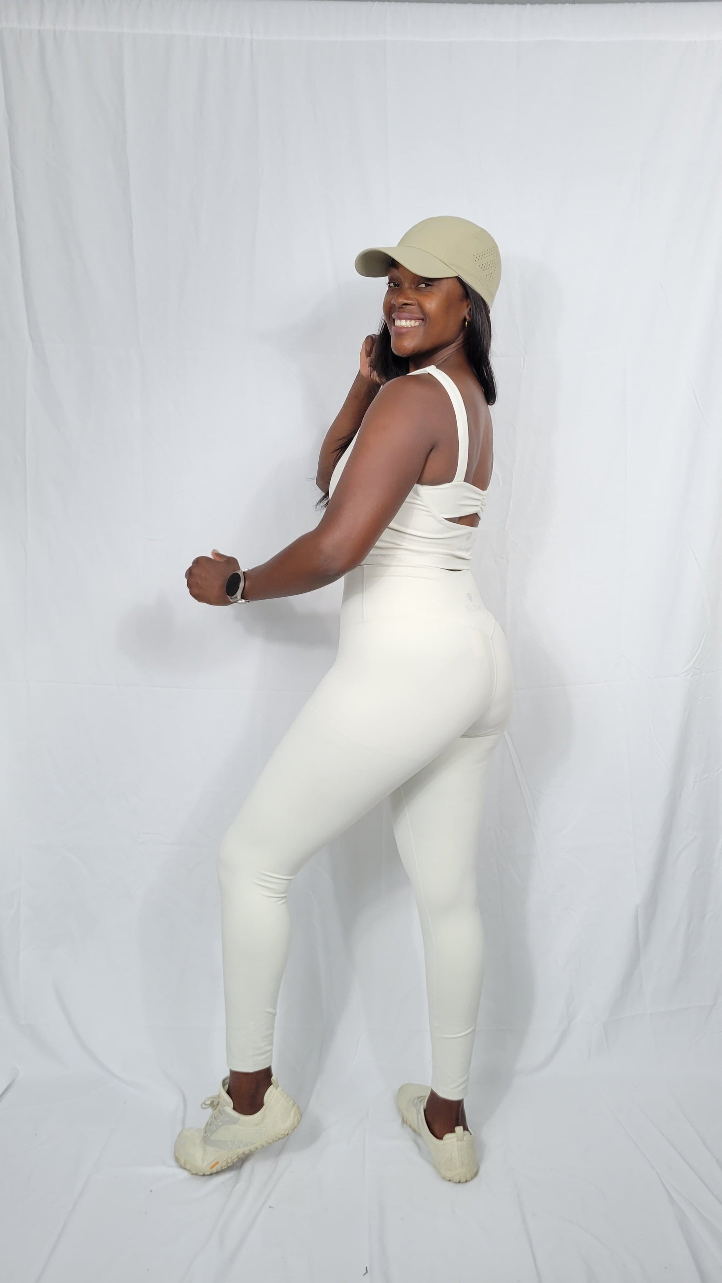 Cream Color Yoga/Gym Set