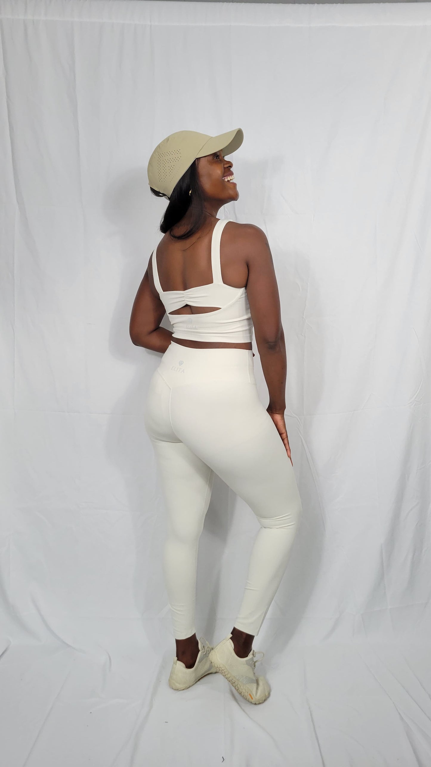 Cream Color Yoga/Gym Set