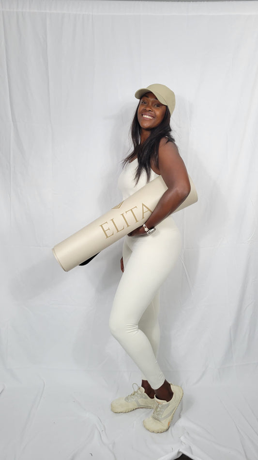 Cream Color Yoga/Gym Set