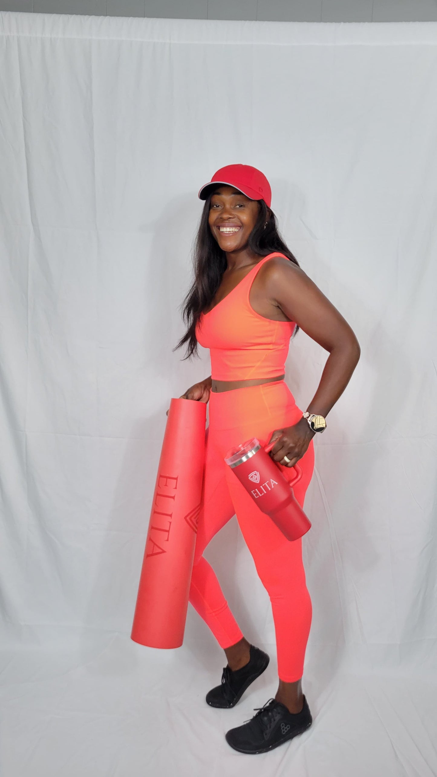 Bright Pink Gym/Yoga Set